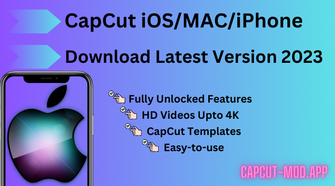 CapCut iOS/MAC Download latest MOD version 2.5.0 [2024]