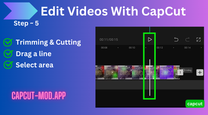 edit videos on capcut